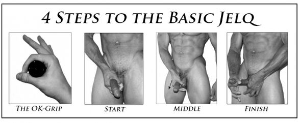 Jelqing барои васеъ кардани penis